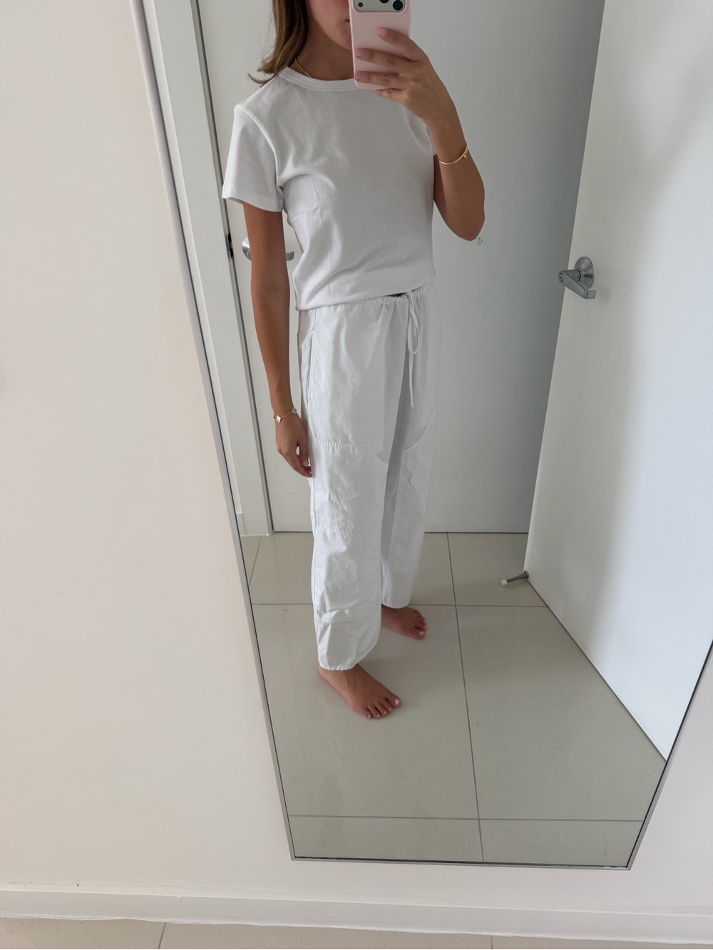 J. Crew White Luna pant - Picture 4 of 5